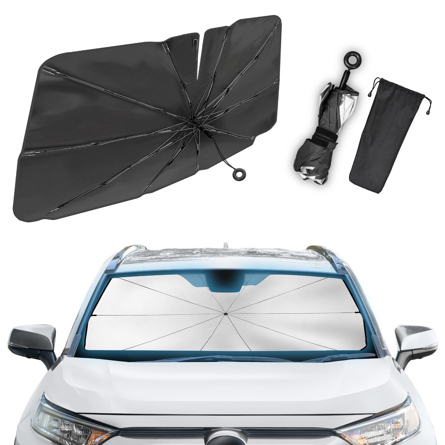 Amazon.co.jp: セイワ(SEIWA) サンシェード 車用 フロント ワンタッチ